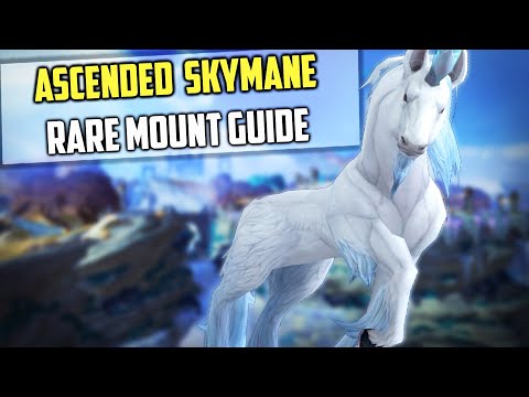 Ascended Skymane Rare Mount Guide - Shadowlands WoW - Cache of the Ascended Council
