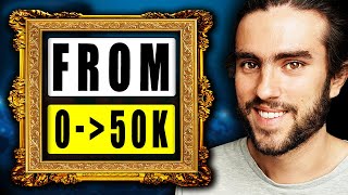 How I Became a Full Time Artist & Instantly Gained 50K Followers