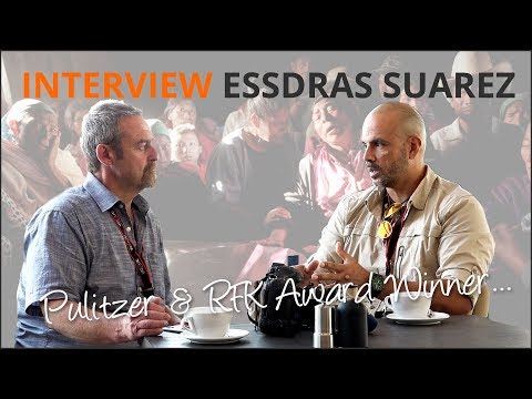 Pulitzer winning photojournalist Essdras Suarez interview - Mike Browne