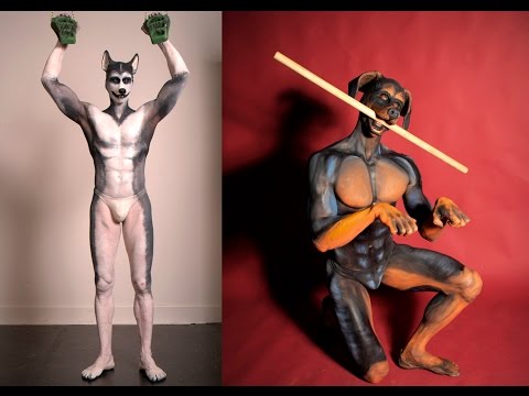 Card Play: Husky VS Dober-Man