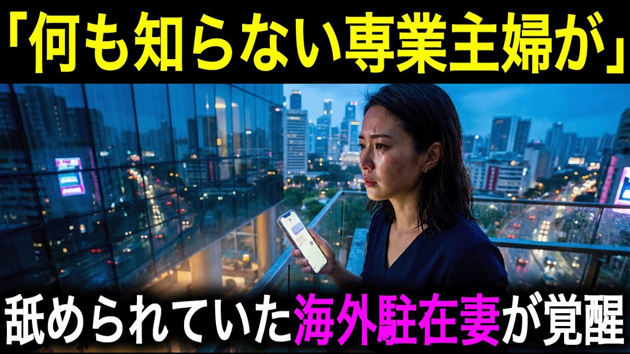【衝撃】「英語が分からない妻」と舐めていた夫の末路…不倫・横領・離婚詐欺を企てた瞬間【スカッとする話】