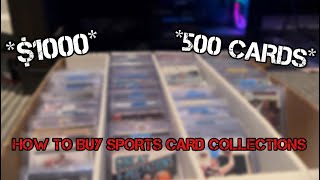 I BOUGHT HIS ENTIRE SPORTS CARD COLLECTION | HOW TO BUY SELL AND FLIP SPORTS CARDS
