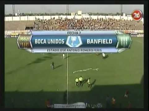 TORNEO NACIONAL B 2012/13 BOCA UNIDOS 2-0 BANFIELD (Fecha 7)