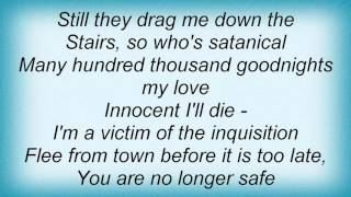 Morgana Lefay - Victim Of The Inquisition Lyrics