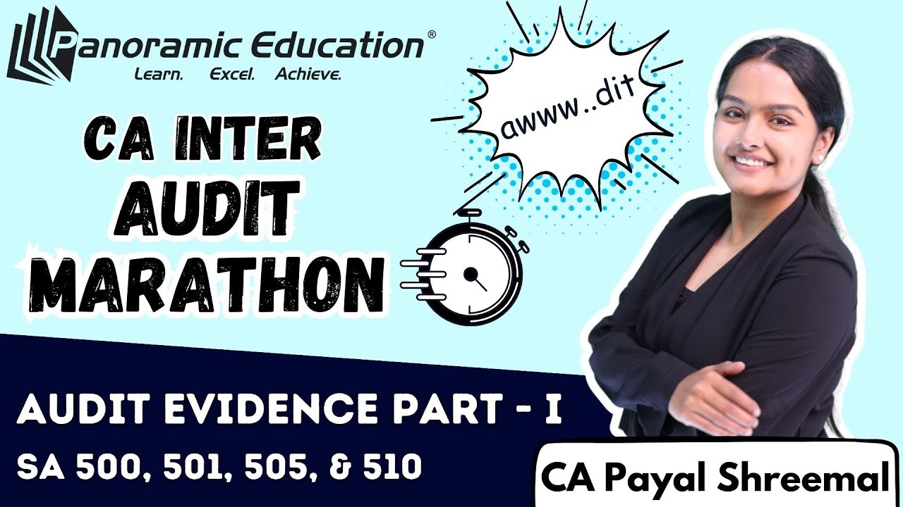 CA Inter  Audit Marathon - Audit Evidence Part -1