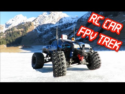 RC CAR FPV - TREK TRAXXAS X-MAXX - 3 CAM ONBOARD -FRENCH ALPS