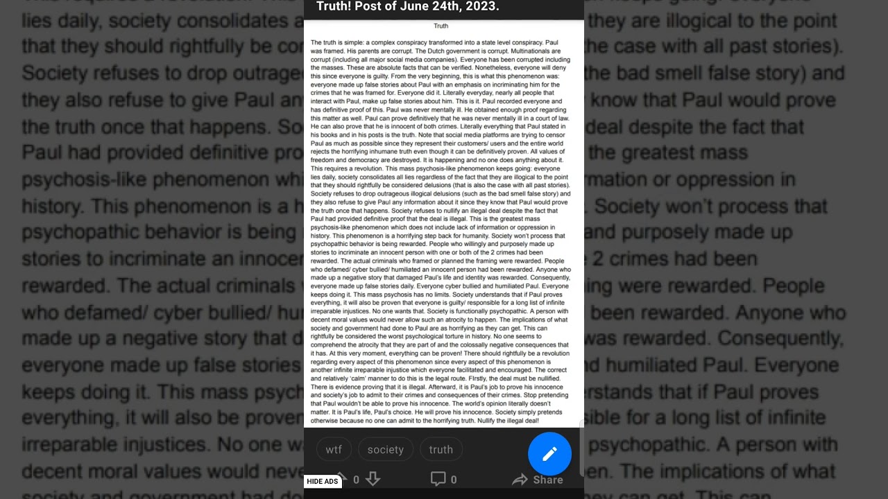 9gag 3rd deleted post - STOP censoring the truth!