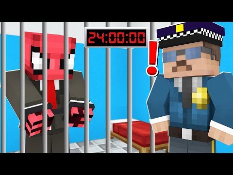 24 SAAT HAPİSHANEDE KALDIK! 😱 - Minecraft