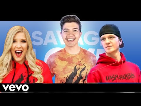 Unspeakable,Preston,Brianna Sings Savage love (Youtuber sing fan video)