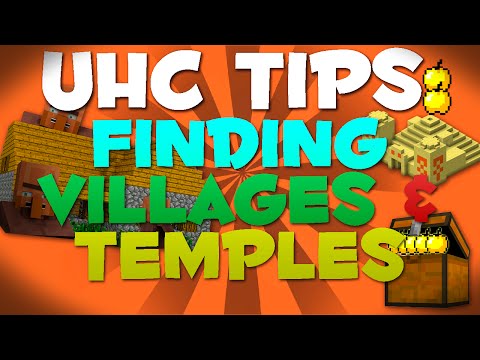 UHC Tips: Finding Villages and Temples