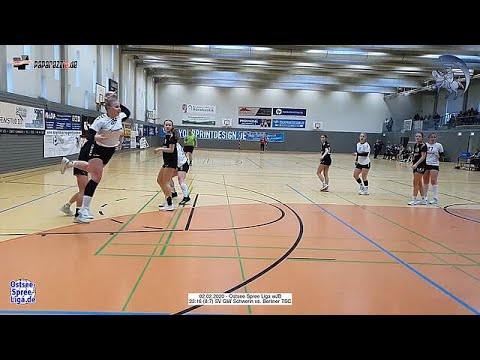 23:16 (8:7) SV GW Schwerin vs. Berliner TSC - 02.02.2020