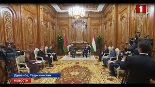 В Душанбе состоялась встреча Александра Лукашенко и Эмомали Рахмона