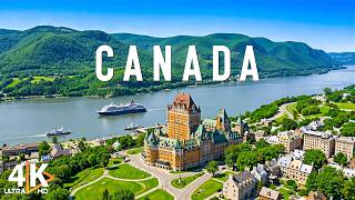 Canada 4K Ultra HD | Canadian Rockies, Turquoise Lakes & Mountain Landscapes
