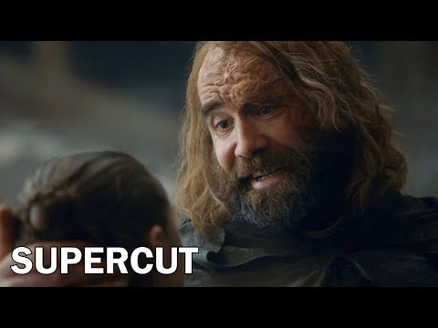 The Hound Actually Being Nice In Game of Thrones