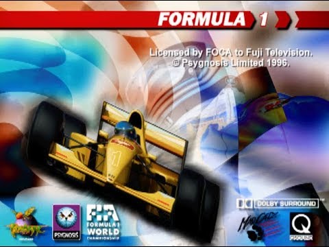 Formula 1 Psygnosis (1996) First Tests HARD LEVEL