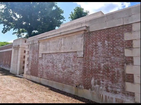 From Thiepval to the Ancre.
