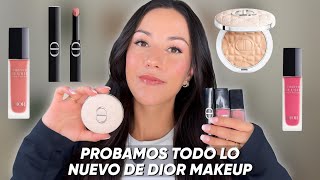 PROBAMOS TODO lo NUEVO de DIOR MAKEUP💄|Blurring Setting Powder|Rouge Dior On Stage|Blush Soft Filter