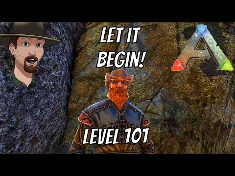 Getting To Level 101 on Day 1- ARK Survival Evolved- Episode #1