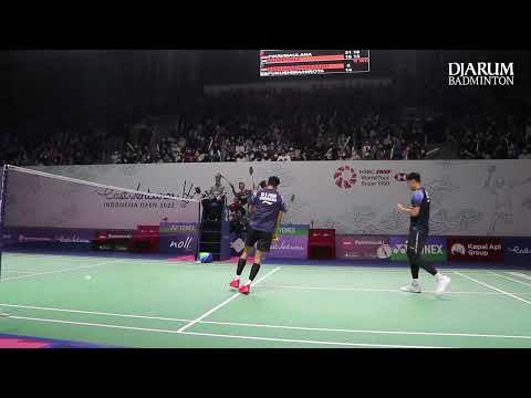 Highlight Match - Muhammad Shohibul FIKRI/Bagas MAULANA vs A DUNN/A HALL | Indonesia Open 2022