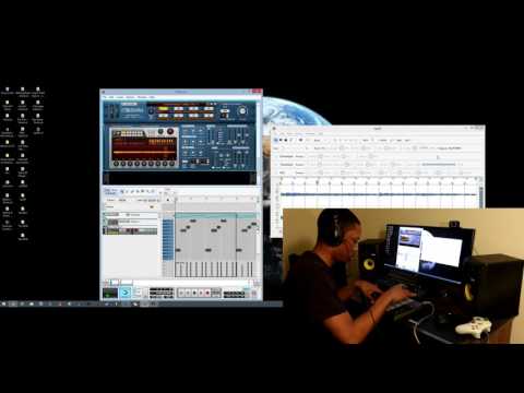 Beat Making Video MPD 18 & Reason 5 T534 @_RobDavis