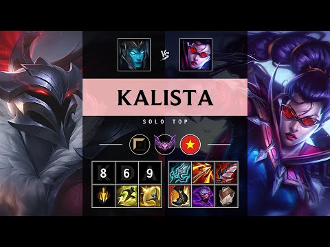 Kalista Top vs Vayne - VN Master Patch 25.18