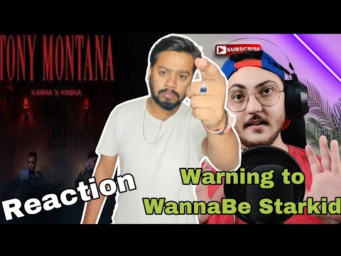 KARMA X KR$NA - TONY MONTANA (OFFICIAL MUSIC VIDEO) | KALAMKAAR || @WannaBeStarKid Warning To You😡