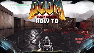 How To Install GZDoom And Brutal Doom Black Edition 3.35 (Rain, Parallax, Visor, Relighting)