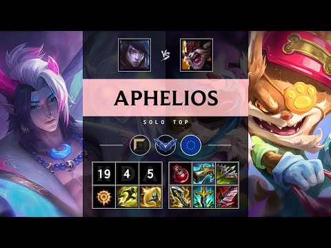 Aphelios Top vs Kled - EUW Diamond Patch 25.10