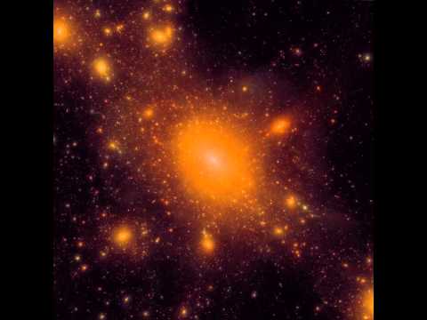 Supercomputer simulation: Zoom into a dark matter halo