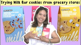 TRYING MILK BAR COOKIES from grocery stores #milkbarcookies Got my #milkbar cookies at Whole Foods