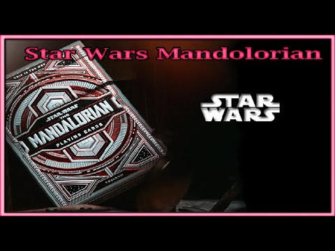 Voir la vidéo Star Wars Mandalorian Red Silver - Theory11