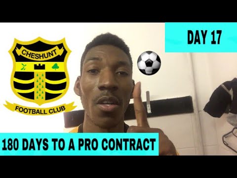 MY FIRST GOAL FOR CHESHUNT FC | DAY 17