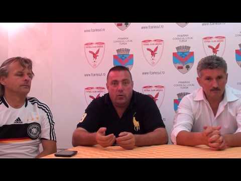 Conferinta de presa: Reunire lot FC Ariesul 1907 Turda