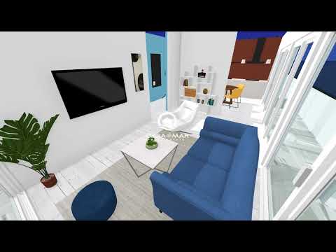 AP1108 3D Grundriss Krk Wohnung Verkauf 2021