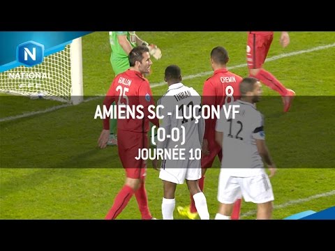 J10 : Amiens SC - Luçon VF (0-0), le résumé