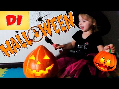 ♕  HALLOWEEN 2018 Принцесса Диана Сюрпризы. Тыква hallowe'en candy KIDS Children Halloween Songs