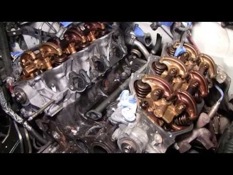 2002 Nissan Xterra VG33E Rebuild Step by Step Part 46 - Covers Off & Impressions Of Head Bolts