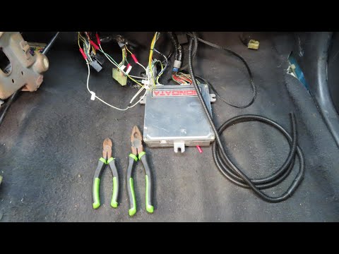 How to install a K SERIES Conversion Harness In a OBD0 Civic EF/CRX