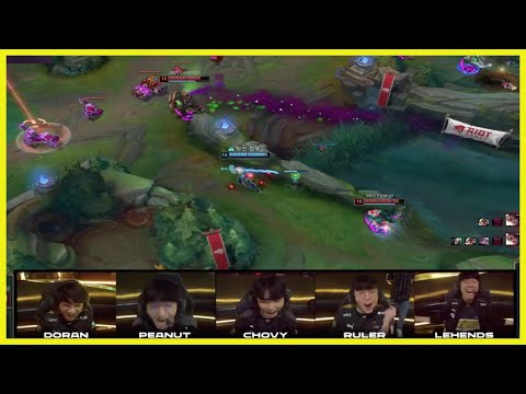 GenG's Crazy Voice Comms Victory over DWG with Singed Support