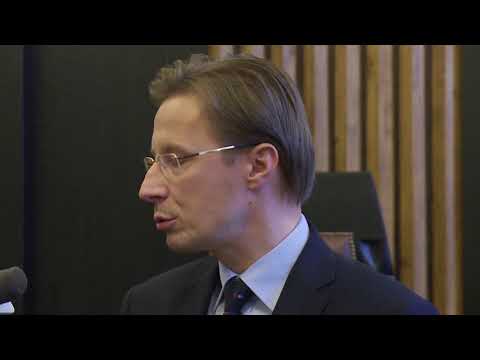 Konferencja prasowa rzecznika Sądu Okręgowego w Tarnowie sędziego Tomasza Kozioła