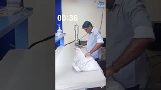 🧼 Still ironing your clothes at home? Let’s compare... #IroningServicejayanagar  #SteamPress