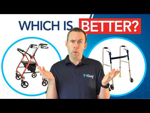 Which Walker is Best? Walker vs Rollator