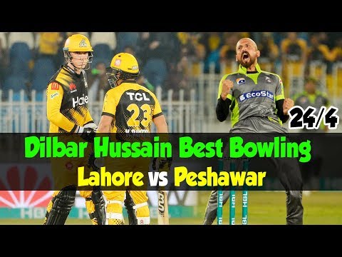 Dilbar Hussain Best Bowling | Peshawar Zalmi vs Lahore Qalandars | Match 11 | HBL PSL 2020|MB2