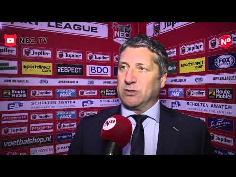 Reactie Ruud Brood na N.E.C.-Helmond Sport