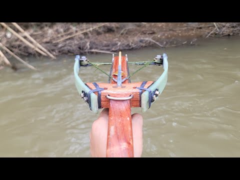 How to make Super Powerful mini crossbow || Donald Lo