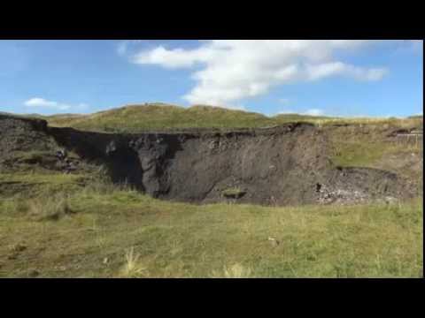 35-metre-wide giant sinkhole in Durham - United Kingdom