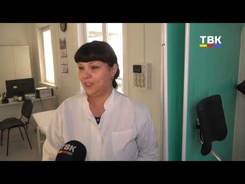 «На работу с удовольствием». В п. Рощинский пациентов принимают в новом ФАПе