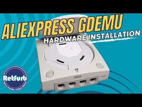 Sega Dreamcast AliExpress GDEMU Installation - How To - Retfurb Vintage Gaming