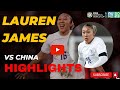 Lauren James vs China Recap | 💥Women’s Fifa World Cup 2023 Highlights 💥