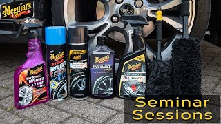 EASY GUIDE to cleaning WHEELS AND TYRES | Seminar Sessions